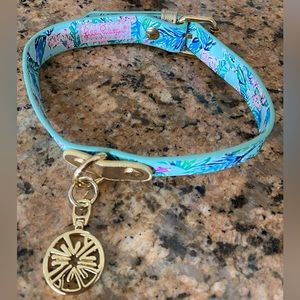 Lily Pulitzer dog collar